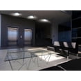 thumbnail image 3 of Access Lighting LED Flush Mount in Brushed Steel Color, 3 of 5