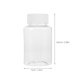 thumbnail image 2 of 12 frascos de viaje para medicamentos, dispensador de medicamentos, organizador de almacenamiento con tapa (100 ml), 2 of 7