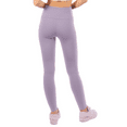 thumbnail image 2 of Yoga Leggings with Pockets High Waist Tummy Control Super Soft Stretchy Skinny Workout Yoga Pants 28" Lavender Large, 2 of 4