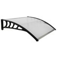 thumbnail image 4 of Household Application Door & Window Rain Cover Eaves Black Holder,100 x 96cm, 4 of 14