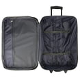 thumbnail image 2 of Blue Geo 3-Piece Expandable Rolling Luggage Set, 2 of 9