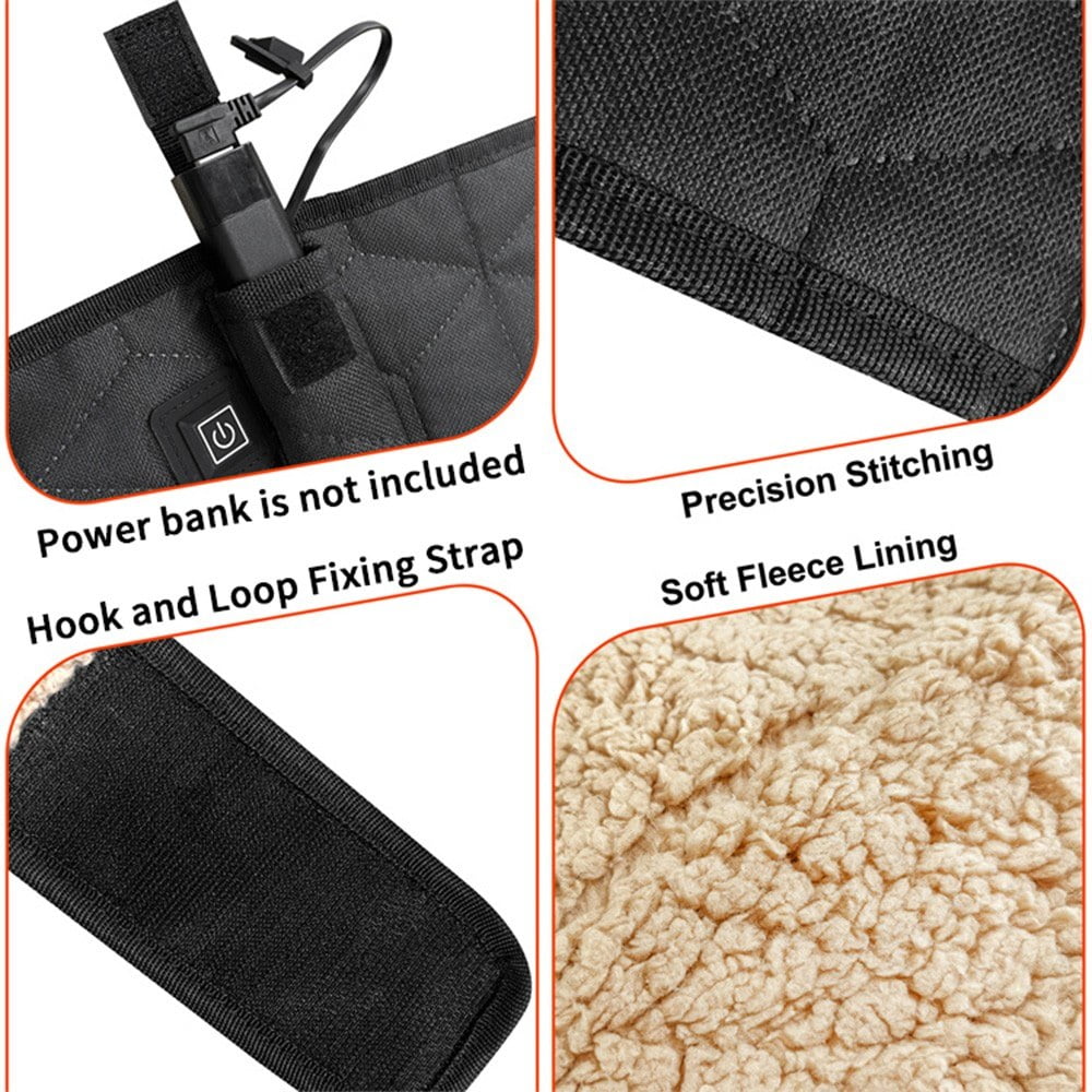Electric Heating Pad Knee Brace with 3 Heat Settings
