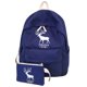 thumbnail image 1 of Mochila Nuevo Con Mochila Dos Piezas Mochila Bolso Estudiante (azul Marino) (TXW) #147025.03, 1 of 7