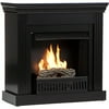 Lorraine Gel Fireplace, Plantation Oak