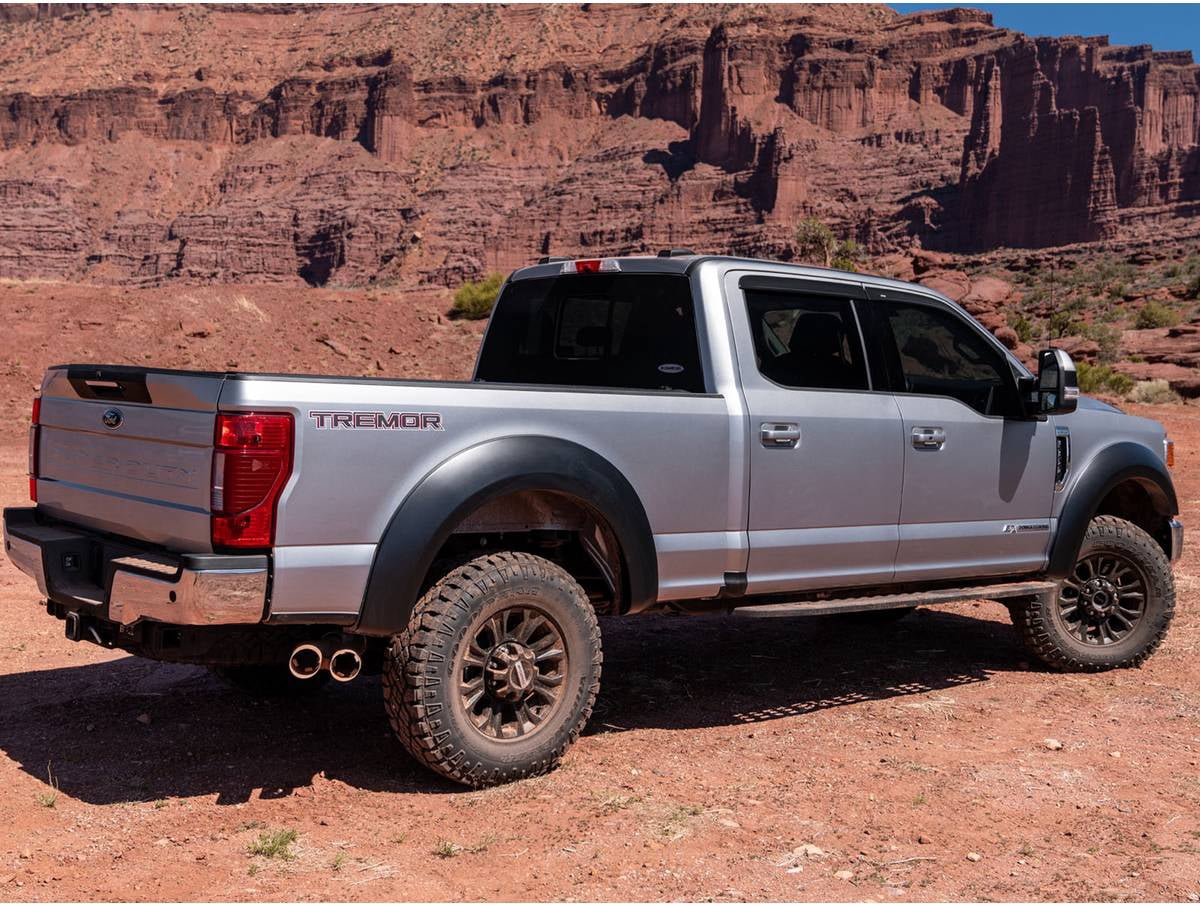 Husky Liners Fender Flares Extend-A-Fender Style | Fits 2018-2020 Ford F-150 (Excludes Models w/Tech Package) | Front & Rear, 4-pc Black-2802947