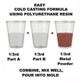 thumbnail image 3 of Iron Powder - 1-lb. - by ArtMolds Brand - for Cold Molding and Casting and Inlaying, 3 of 6