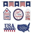 thumbnail image 1 of Independence Day Tray Ornament Reliable and Stable Tray Ornament for Decorating Independence Day Party, 1 of 6