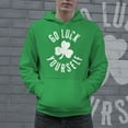thumbnail image 2 of Go Luck Yourself Hoodie Funny St Patricks Day Parade Offensive Saying Graphic Novelty Shirt, 2 of 6