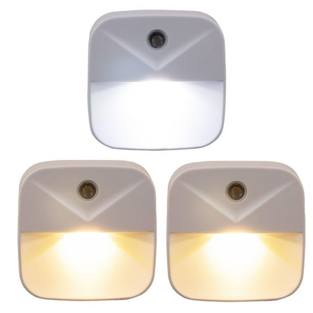 

LED night light inserted into the wall automatically turns on and off.style:style3;