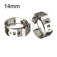 thumbnail image 1 of Bgsha 25 Pcs Pinces de Tuyau en Acier Inoxydable, Oreille Unique, pour Sceller Divers Tuyaux, 1 of 6