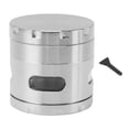 thumbnail image 1 of Zinc Alloy Grinder 2.2in Spice Grinder Side Open Window Sharp Grinder Manual Operation Fine Grinding, 1 of 5