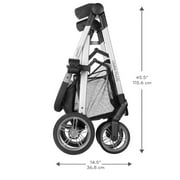 Evenflo Omni Plus Travel System with LiteMax Infant Car Seat, Mylar Gray