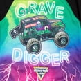 thumbnail image 3 of Sudadera con capucha Monster Jam Trucks Grave Digger para niños pequeños, negro/verde, 3 of 8