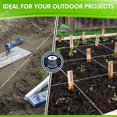 thumbnail image 3 of Cordel trenzado blanco brillante #18 de nailon fuerte &ndash; 305 metros de longitud &ndash; Cuerda blanca para jardiner&iacute;a, cordel de nailon para plantas, 3 of 5