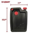 thumbnail image 4 of Hyper Tough 10 Quart Automotive Drain Pan Container, HT-10QT-2025, Black, 4 of 14