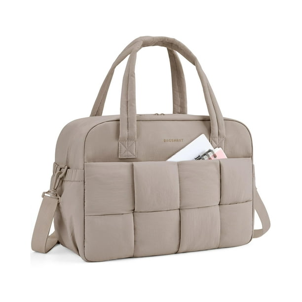 Bolsa de viaje BAGSMART para mujer, de 29 litros, con compartimento para portátil