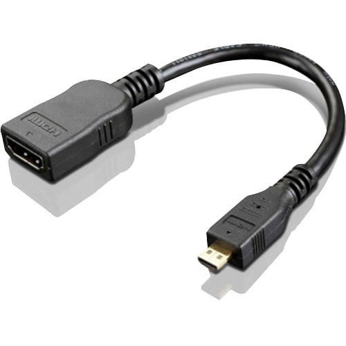 Lenovo Micro HDMI to HDMI Adapter, 4X90G35035