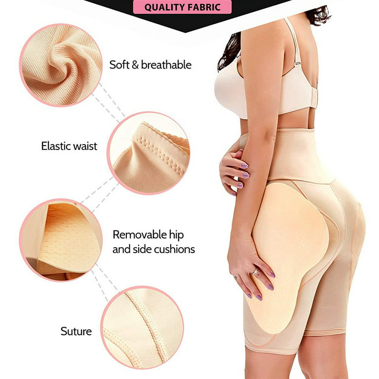 GoYeel Women Shapewear Butt Lifter Body Shaper Panties High Waist Hip  Padded Enhancer Booty Lifter Tummy Control Panty 