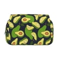 thumbnail image 2 of Disketp Fresh Avocado Estuche de Lápices de Doble Capa con Tapa Abatible y Cremallera, Organizador Escolar para Adolescentes y Adultos, 2 of 7