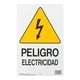 thumbnail image 1 of Letrero Pared Peligro Electricidad Plástico 35 Cm, 1 of 3