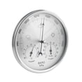 thumbnail image 2 of Elodie 3 in 1 Barometer Wall Hanging Thermometer Accurate Temperature Measurement for Silver, 2 of 8
