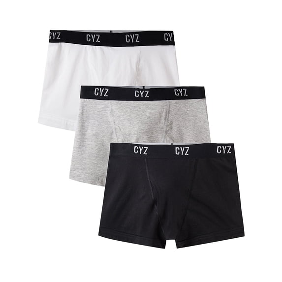 CYZ Men's 3-PK Cotton Stretch Trunks