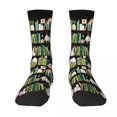 thumbnail image 4 of Gatos de la biblioteca Gatos caprichosos en los estantes de libros Calcetines para hombre Calcetines largos hasta la rodilla Calcetines para parejas Medias de personalidad Hip Hop, 4 of 4