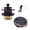 Antique color, variant on Bathtub Tub Drain Conversion Kits Assembly Tub Drain Stopper with 2-Hole Overflows Faceplate Bathroom Tub Drain Part