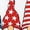 White-2, variant on Women's 4th of July USA Patriotic Gnomes Graphic Short Sleeve Crewneck Casual Loose Fit Cotton T-Shirt S-5XL