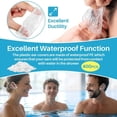 thumbnail image 4 of 300 Pack Disposable Ear Covers - Plastic Waterproof Protection Caps for Hair Dye,Shower,Bathing,Salon,Spa,Hotel,Home, 4 of 4