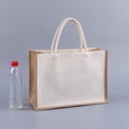 thumbnail image 4 of Billuyoard Bolsas de compras prácticas y confiables para cualquier lugar, bolsas de regalo, bolsas de yute Almacenamiento y organización del hogar L (13*32*21), 4 of 6