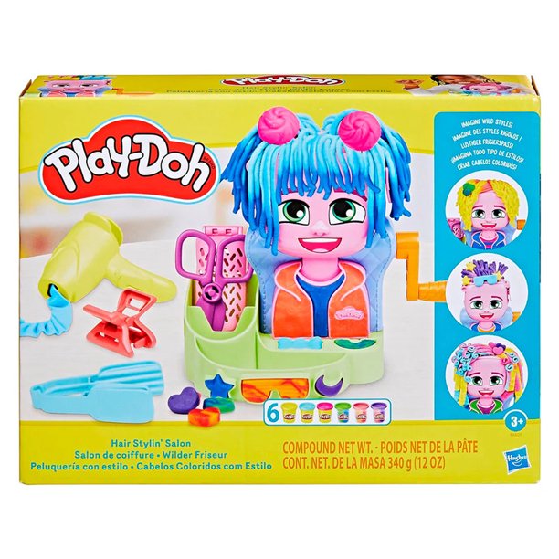 Masa Moldeable Hasbro Play Doh Set Peluquería Con Estilo Walmart