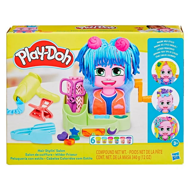 Masa Moldeable Hasbro Play Doh Set Peluquería Con Estilo