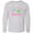 AC-Heather Grey, variant on Inktastic It's My Birthday Unicorn Long Sleeve Youth T-Shirt