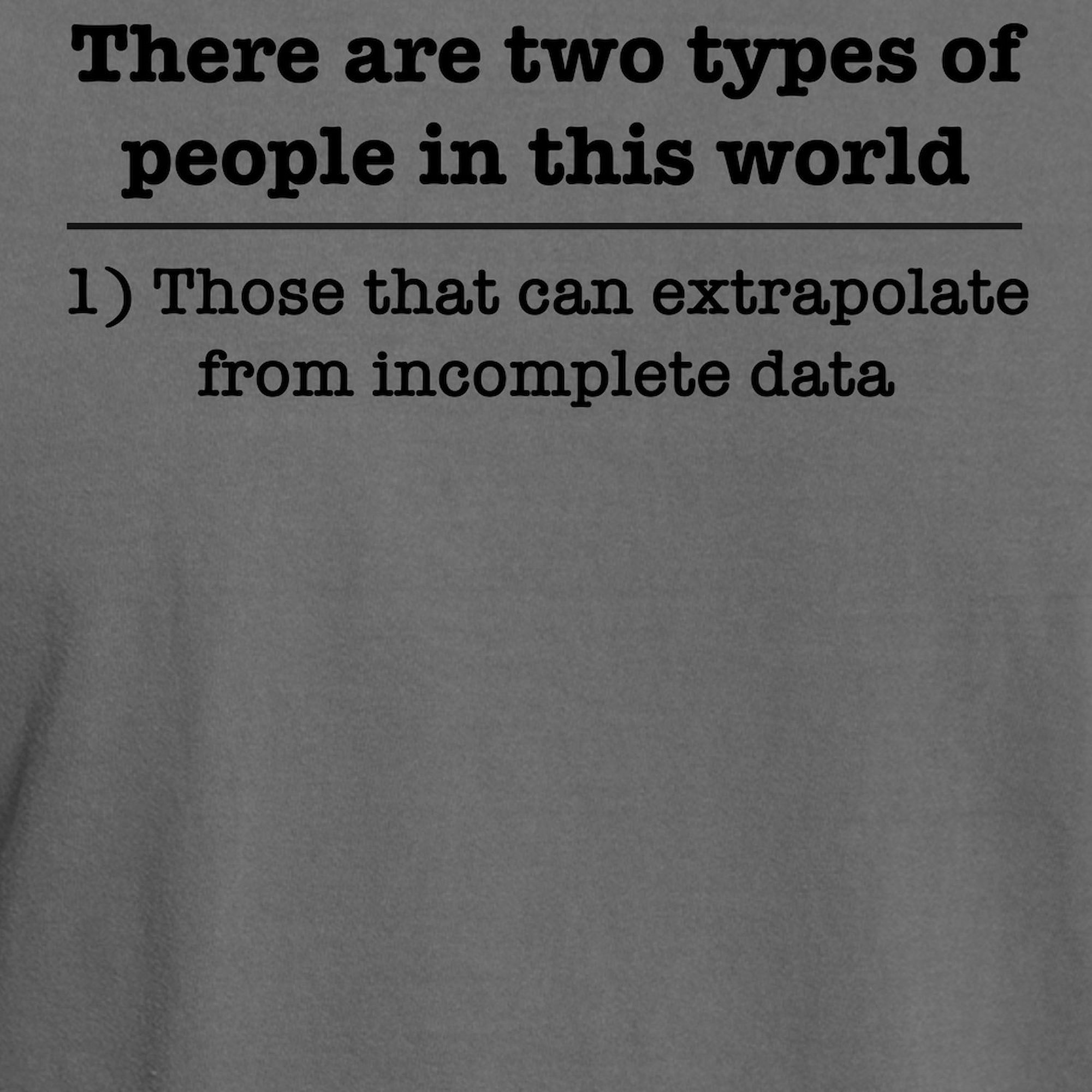 CafePress - There Are Two Kinds Of People In This Worl T Shirt - Mens Comfort Colors Shirt - image 3 of 5