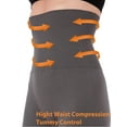 thumbnail image 2 of 2-Pack High Waist Tummy Control Full Length Legging Compression Top Pants Fleece Lined, 2 of 4