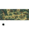 thumbnail image 1 of Ainf Large Anime Themed Gaming Pad With Extended Mat Rubber Base And Smooth Textured For Computer Laptop PC Desk Work And Play, 1 of 3