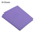 thumbnail image 3 of Uxcell 50 Sheets Colored Copy Paper 8.3 Inch Dark Purple for Office Printing, 3 of 7