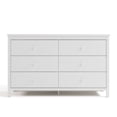 thumbnail image 5 of Storkcraft Alpine 6 Drawer Nursery Double Dresser, White, 5 of 14