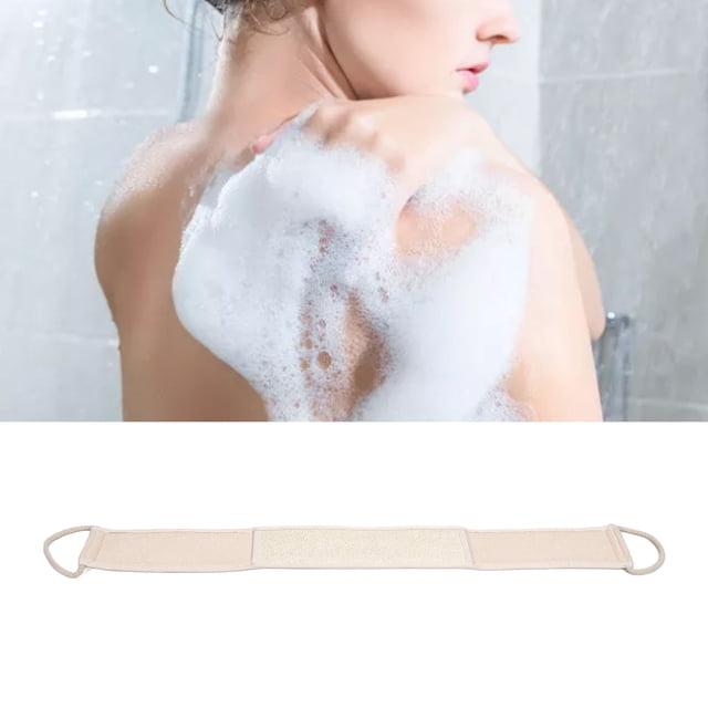 Exfoliante Depurador Trasero, Costura Fina Eliminar La Piel Muerta Limpieza Profunda Correa de Limpieza Superfices Ásperas Esponja para Baño
