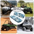 thumbnail image 5 of ZIATUBLES Universal UTV Front Seat Covers, 2-Pack Fits for Kawasaki Mule, Waterproof, Scratch-Resistant and Easy-Clean Protective Covers for Outdoor Farm Ranch (Blue Marble Print), 5 of 8