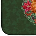thumbnail image 4 of Cocker Spaniel Poinsetta Wreath Dish Drying Mat, 4 of 7