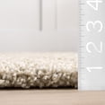 thumbnail image 2 of nuLOOM Eudora Contemporary Solid Area Rug, 7' 10" x 10', Beige Ivory, 2 of 9