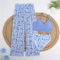 thumbnail image 2 of MEZZALL Summer Stylish Floral Print Bikini High Waist Two Piece Swimsuits Swim Tops With Shorts For Teen Girls Juniors Tropical Beachwear, 2 of 6