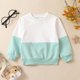 thumbnail image 2 of Gibobby Sudaderas para niños pequeños, playera de algodónCamisetas de manga larga con estampado de para niños y niñas(Azul, 6-12 Meses), 2 of 4