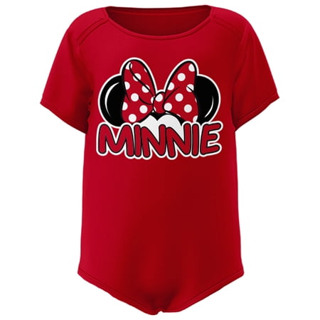 Disney Minnie Family Infant Girls Onesie