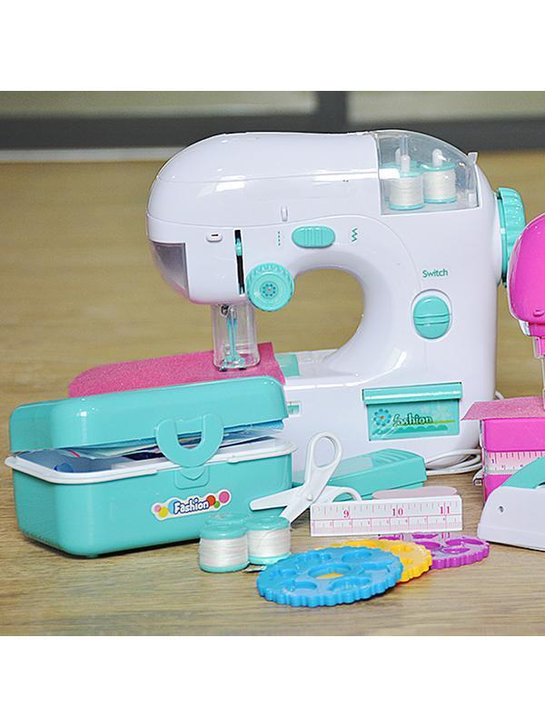 Portable Mini Electric Sewing Machine Toys Educational Interesting Toy