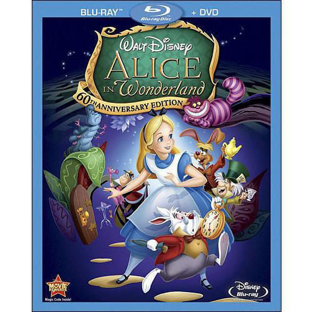 Alice in Wonderland (Blu-ray) 60th Anniversary Edition - image 2 of 5