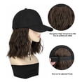 thumbnail image 4 of Hat Wig Hairpiece with Short Curly Hair Great for Changing Looks and Styling Conveniently, 4 of 8