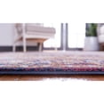 thumbnail image 6 of Unique Loom Turin Augustus Rug Rust Red/Blue 5' 1" x 8' Rectangle Border Bohemian Perfect For Living Room Bed Room Dining Room Office, 6 of 6
